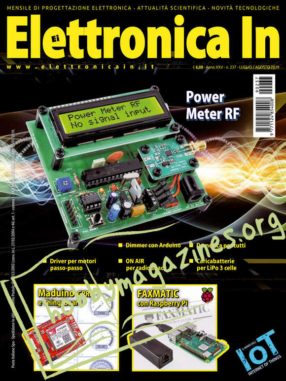 Elettronica In - Luglio/Agosto 2019 