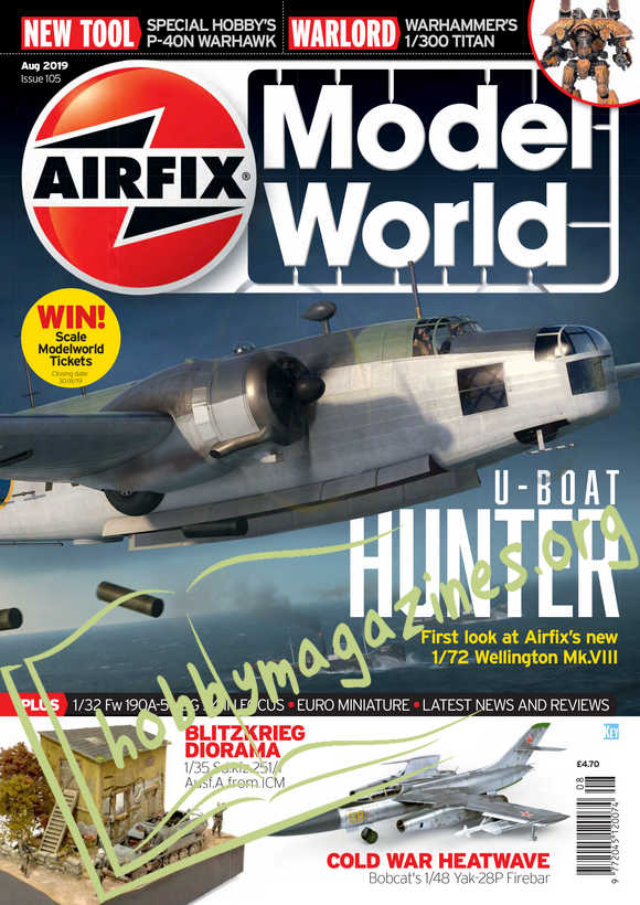 Airfix Model World Issue 105 - August 2019 