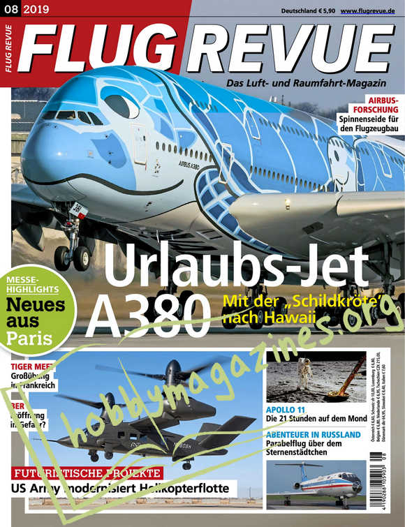 Flug Revue 2019-08