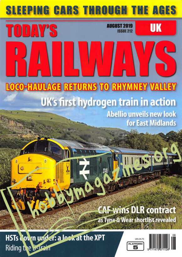 Today's Railways UK - August 2019