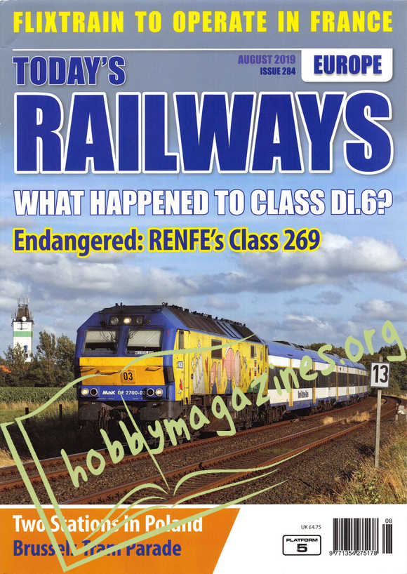 Today's Railways Europe - August 2019 