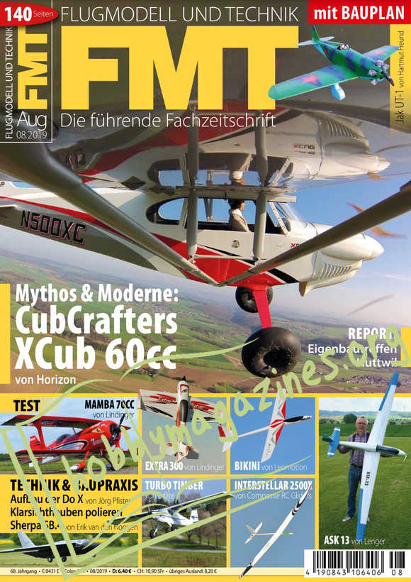 Flugmodell und Technik 2019-08