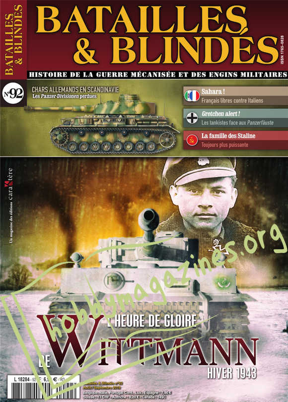 Batailles & Blindes 92 - Aout/Septembre 2019