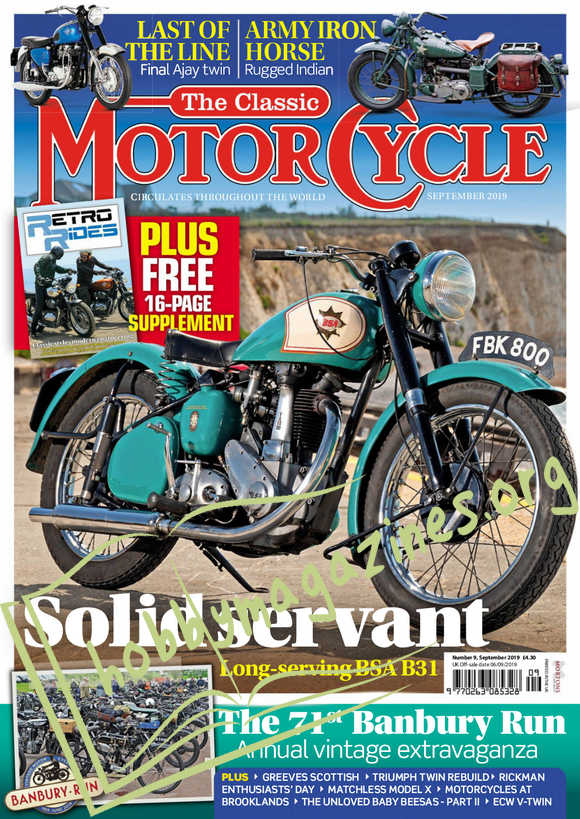 The Classic MotorCycle - September 2019 