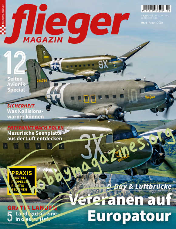 Fliegermagazin 2019-08 