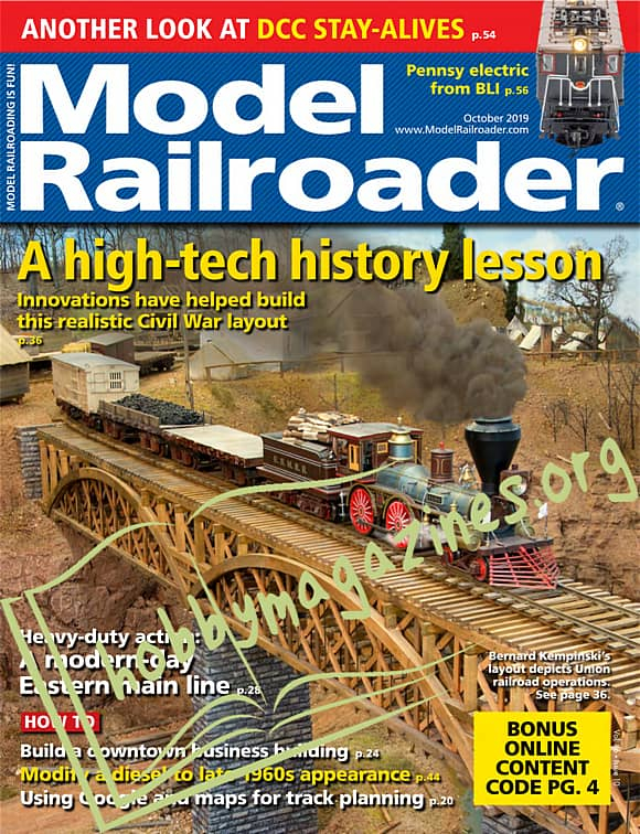 Model Railroader - October 2019