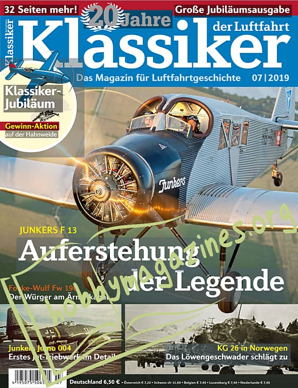 Klassiker der Luftfahrt 2019-07 