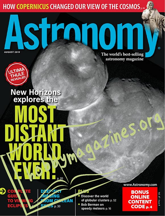 Astronomy - August 2019