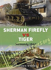 Sherman Firefly vs Tiger. Normandy 1944