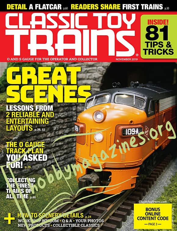 Classic Toy Trains - November 2019