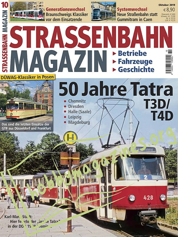 Strassenbahn Magazin – Oktober 2019
