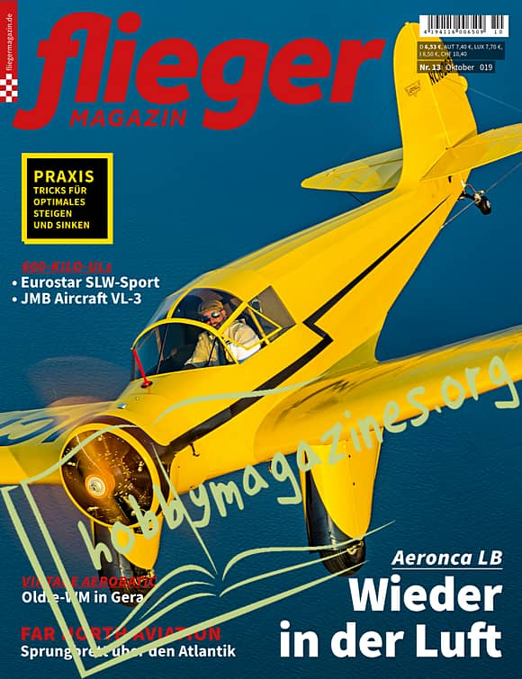 Fliegermagazin – Oktober 2019