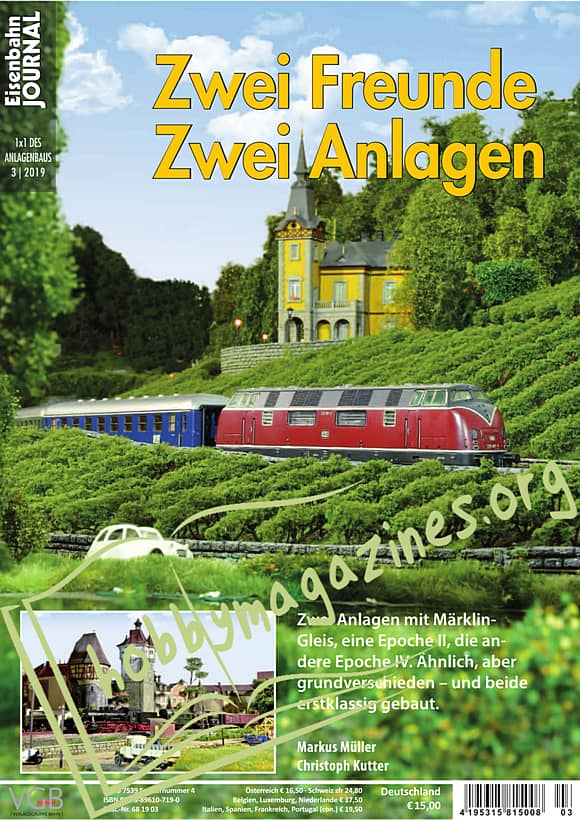 Eisenbahn Journal 1x1 Des Anlagenbaus 2019-03