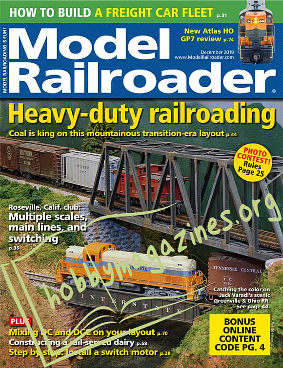 Model Railroader - December 2019 