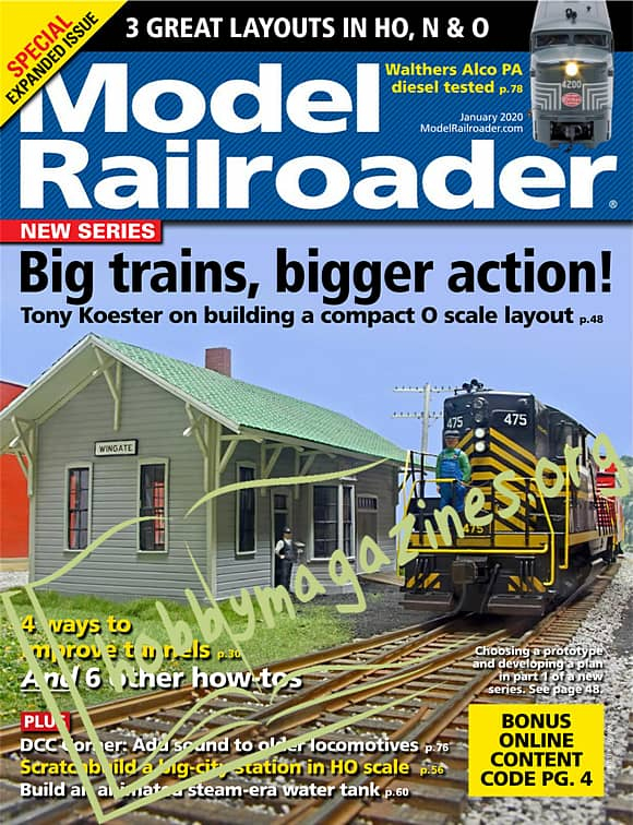 Model Railroader - January 2020