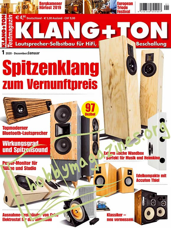 Klang+Ton - Dezember/Januar 2020