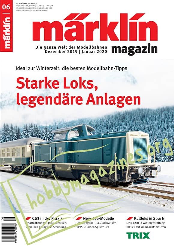 Marklin Magazin - Dezember/Januar 2020