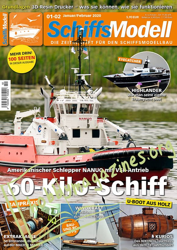 SchiffsModell – Januar/Februar 2020