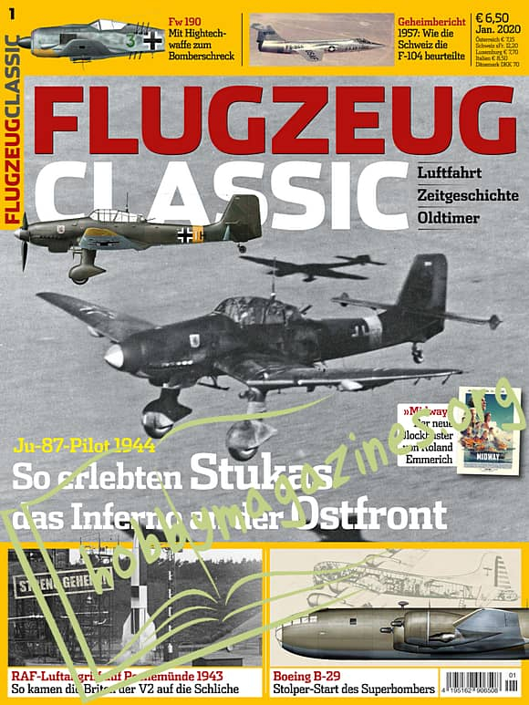 Flugzeug Classic – Januar 2020