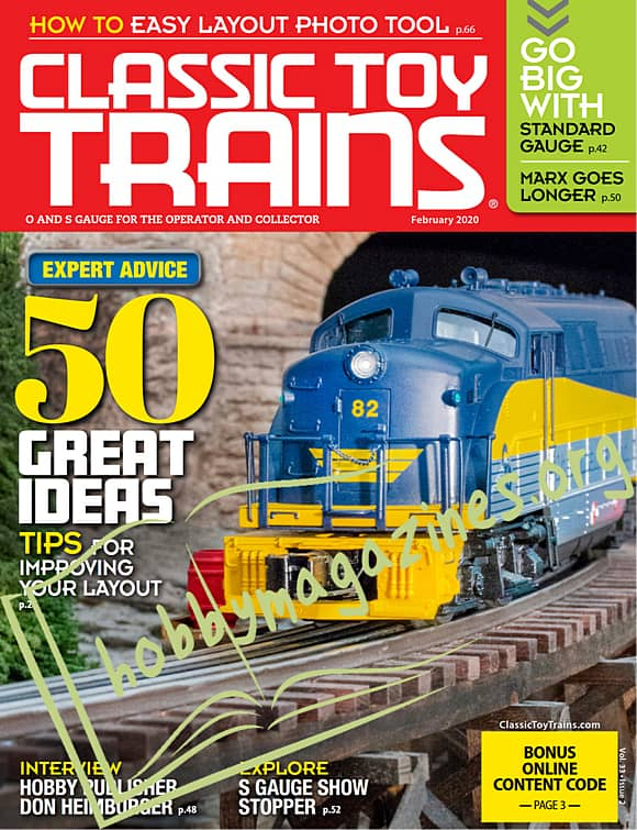 Classic Toy Trains - February 2020