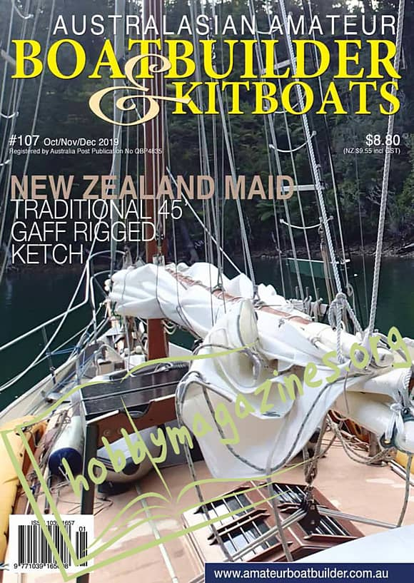 Australian amateur Boatbuilder - October/November/December 2019