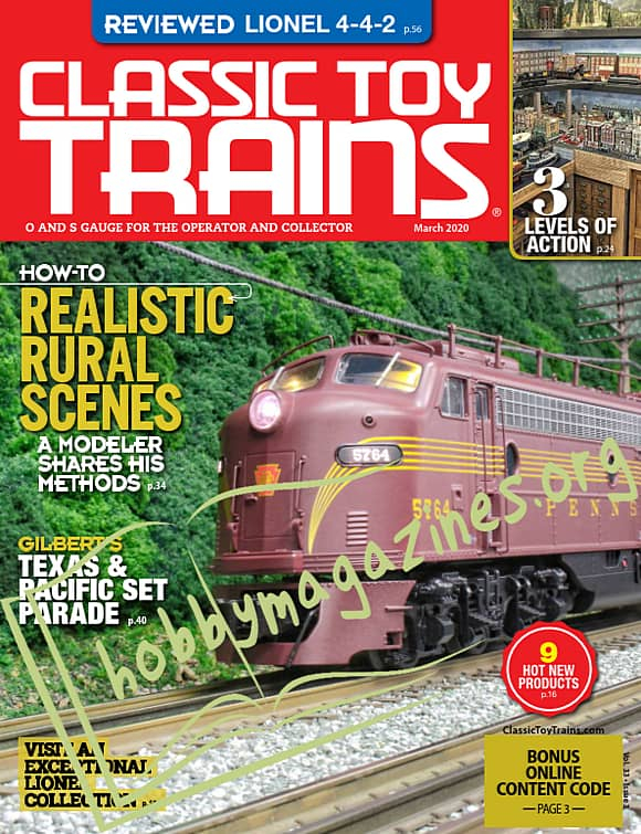 Classic Toy Trains - March 2020