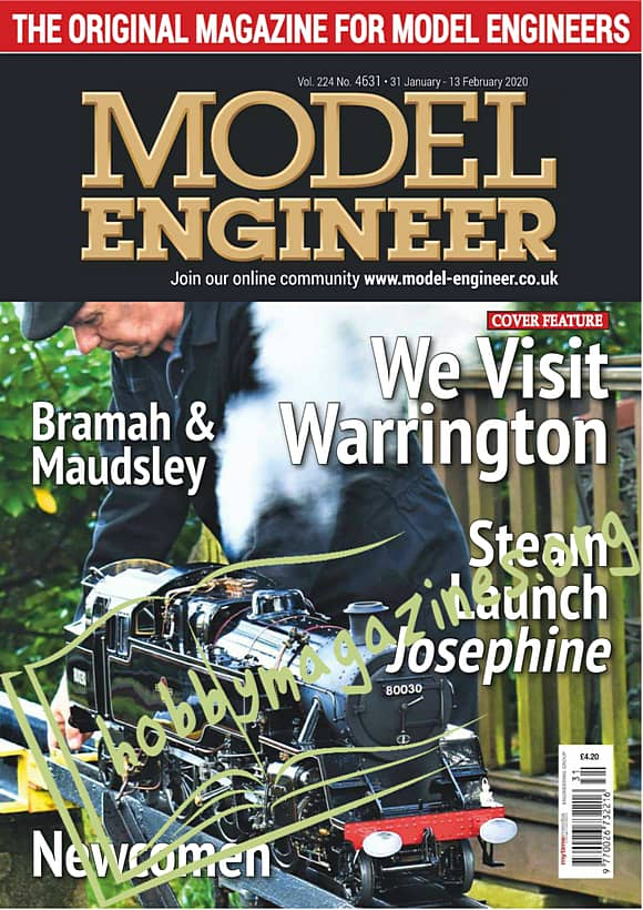 Model Engineer - 31 January 2020