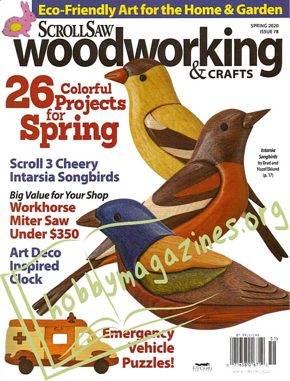 ScrollSaw Woodworking & Crafts - Spring 2020