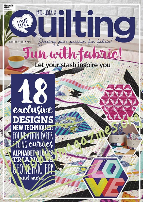 Love Patchwork & Quilting Issue 83, 2020