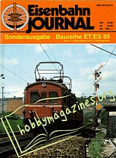 Eisenbahn Journal Sonderausgabe - Baureihe ET/ES 85