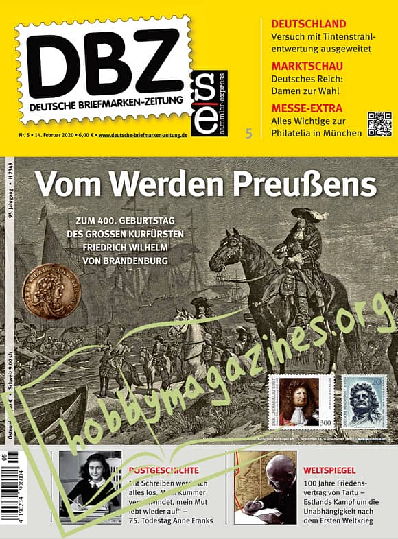 Deutsche Briefmarken-Zeitung - 14 Februar 2020