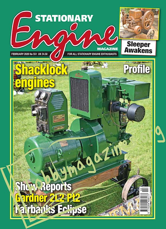 Stationary Engine - February 2020