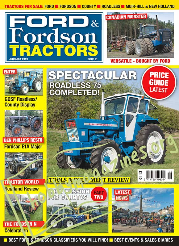 Ford & Fordson Tractors - June/July 2019