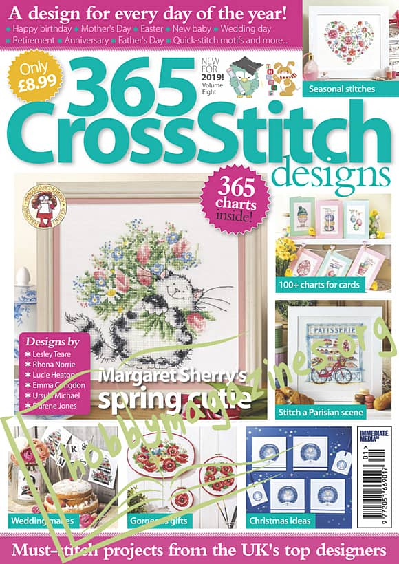 365 Cross Stitch Designs Issue 8 