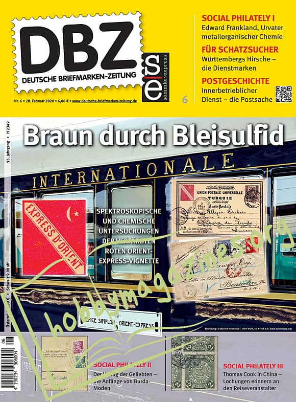 Deutsche Briefmarken-Zeitung - 28 Februar 2020