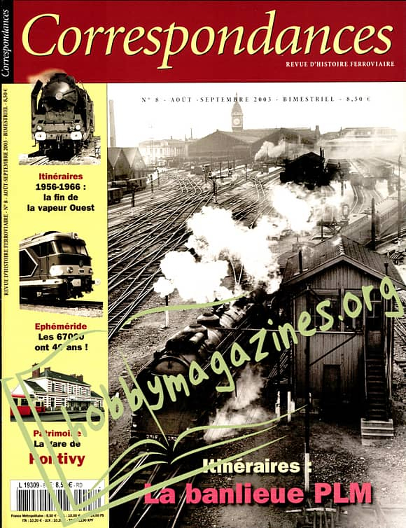 Correspondances Ferroviaires 08 - Aout/Septembre 2003