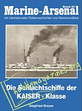 Marine-Arsenal 25 - Die Schlachtschiffe der KAISER-Klasse