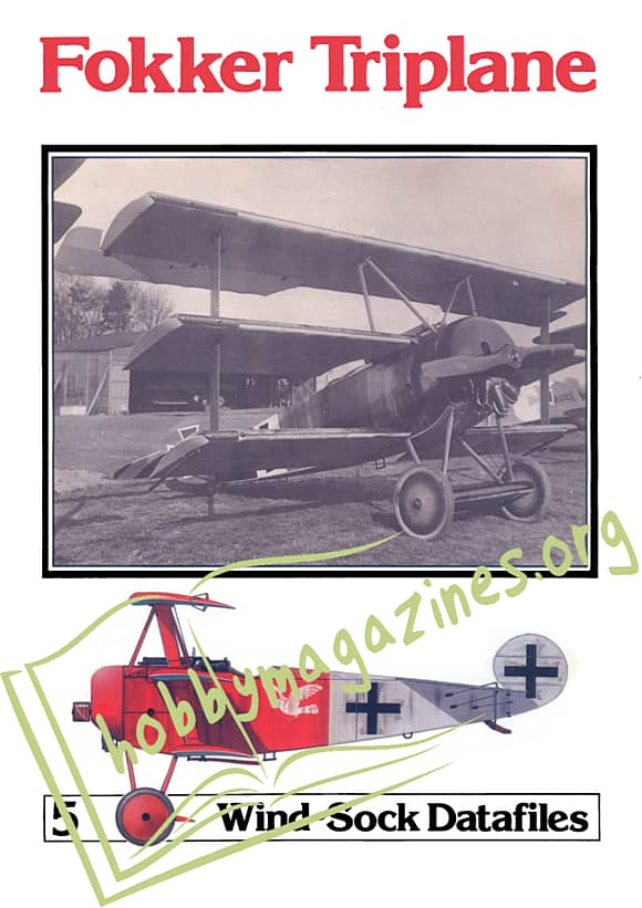 Windsock Datafile 05 - Fokker Triplane