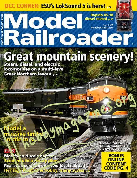 Model Railroader - June 2020