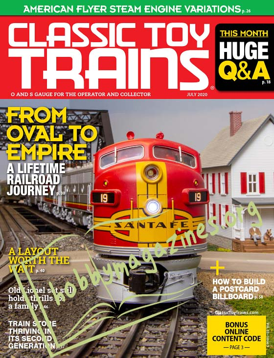 Classic Toy Trains - July 2020 