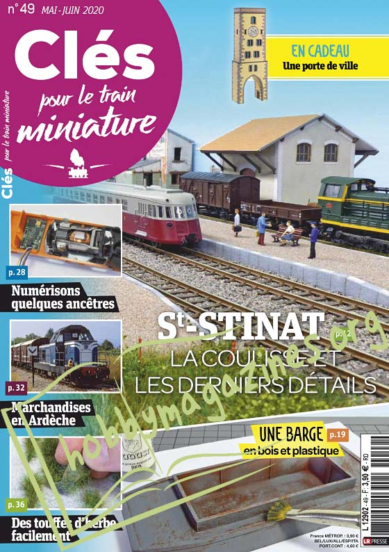 Clés pour le train miniature - Mai/Juin 2020