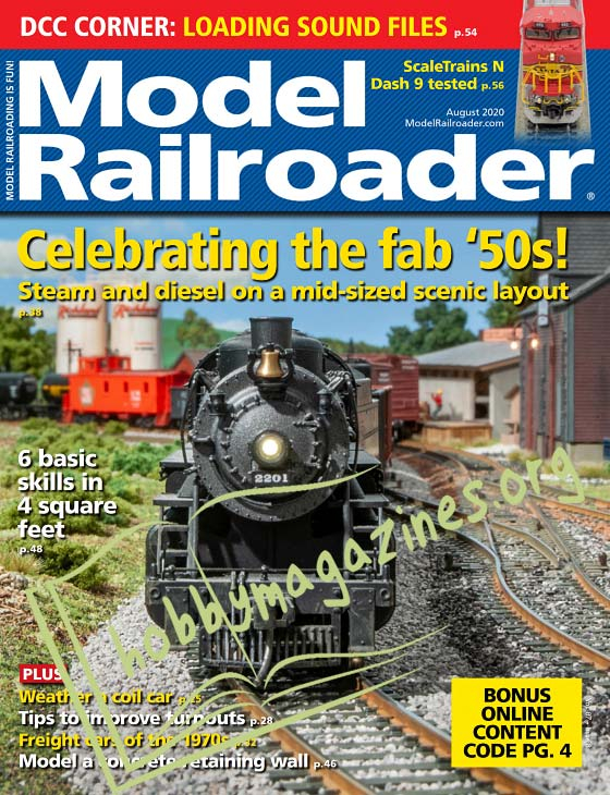 Model Railroader - August 2020