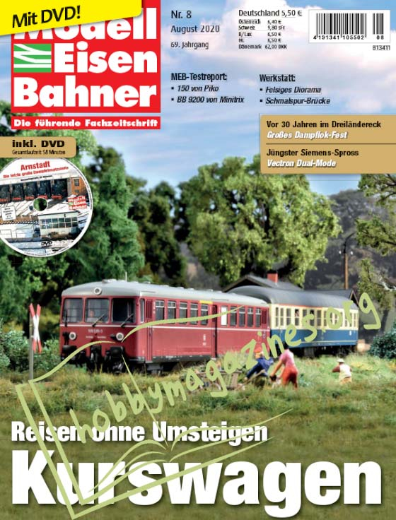 ModellEisenBahner - August 2020