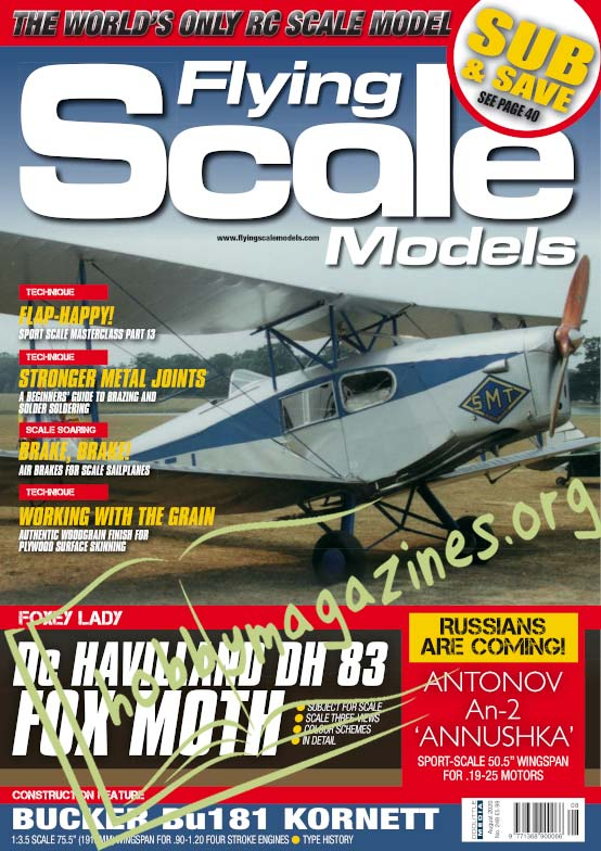 Flying Scale Models - August 2020 