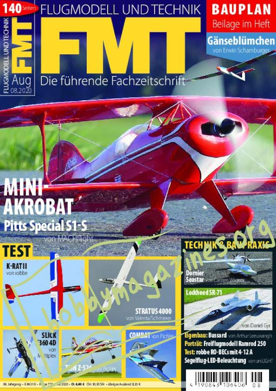 Flugmodell und Technik - August 2020