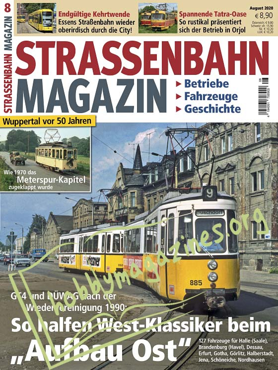 Strassenbahn Magazin - August 2020