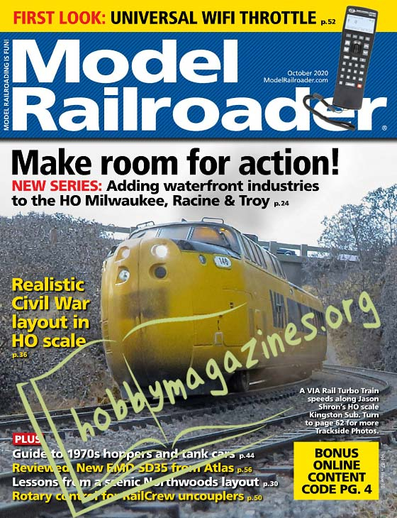 Model Railroader - October 2020