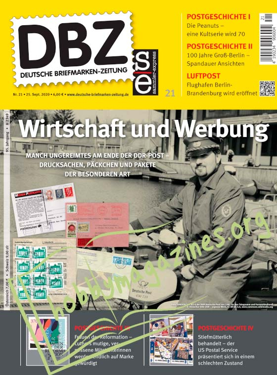 Deutsche Briefmarken-Zeitung - 25 September 2020