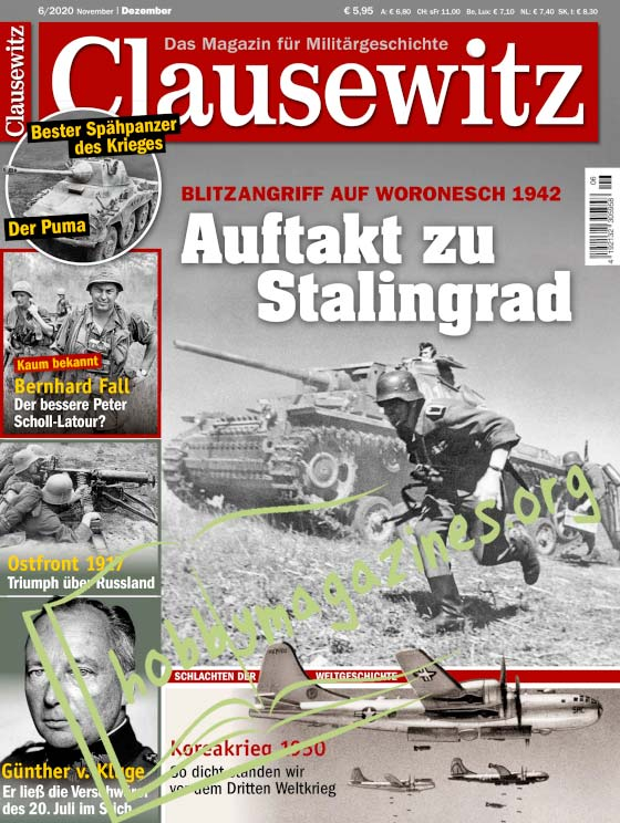 Clausewitz - November/Dezember 2020