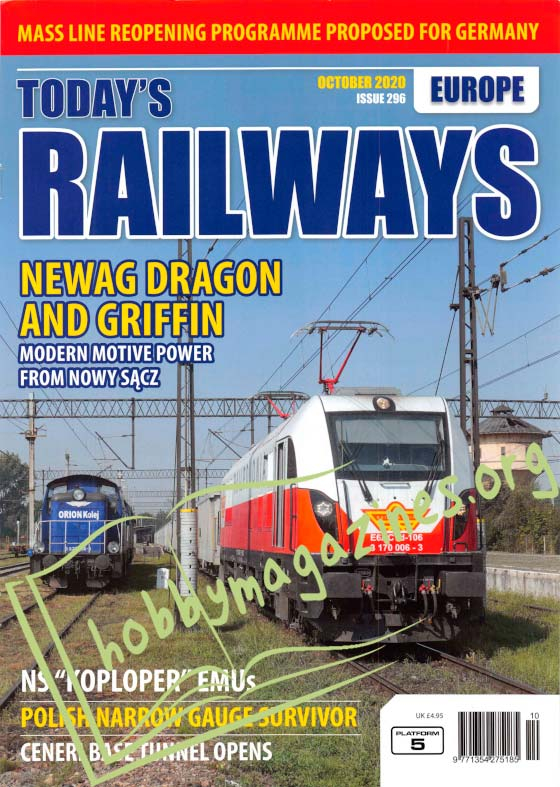 Today's Railways Europe - October 2020 